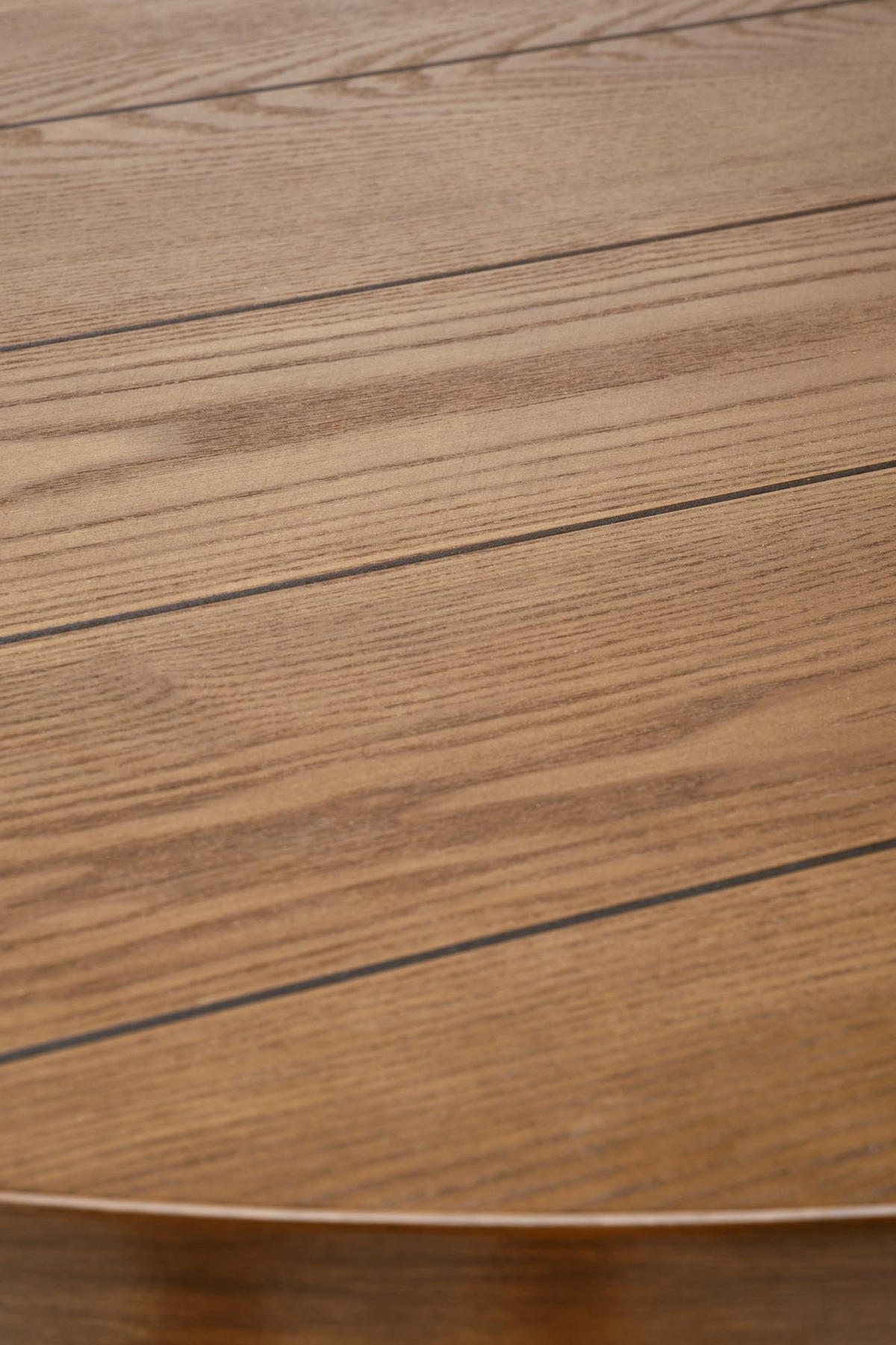 ESSTISCH rund Nussbaum Schwarz 105x75cm - Nussbaumfarben/Schwarz, Holzwerkstoff (105/105/75cm) - designimpex