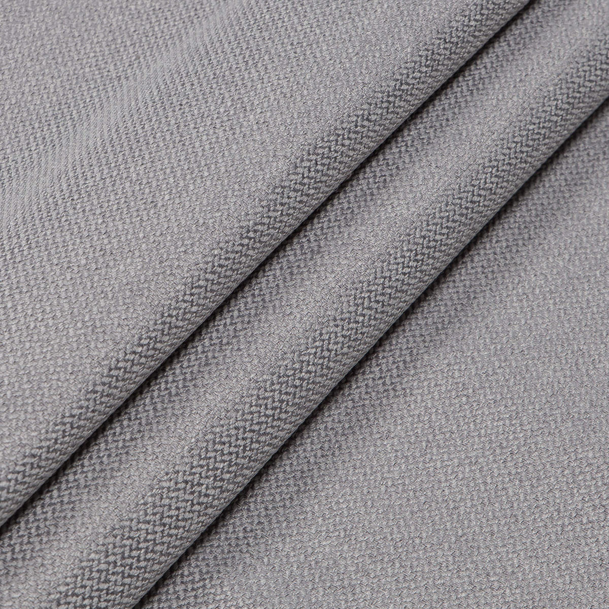 SOFA hellgrau Flachgewebe 2-Sitzer 175 cm, Couch mit Steppoptik - Chromfarben/Hellgrau, Holz/Textil (175/92/94cm) - Inn.Furn