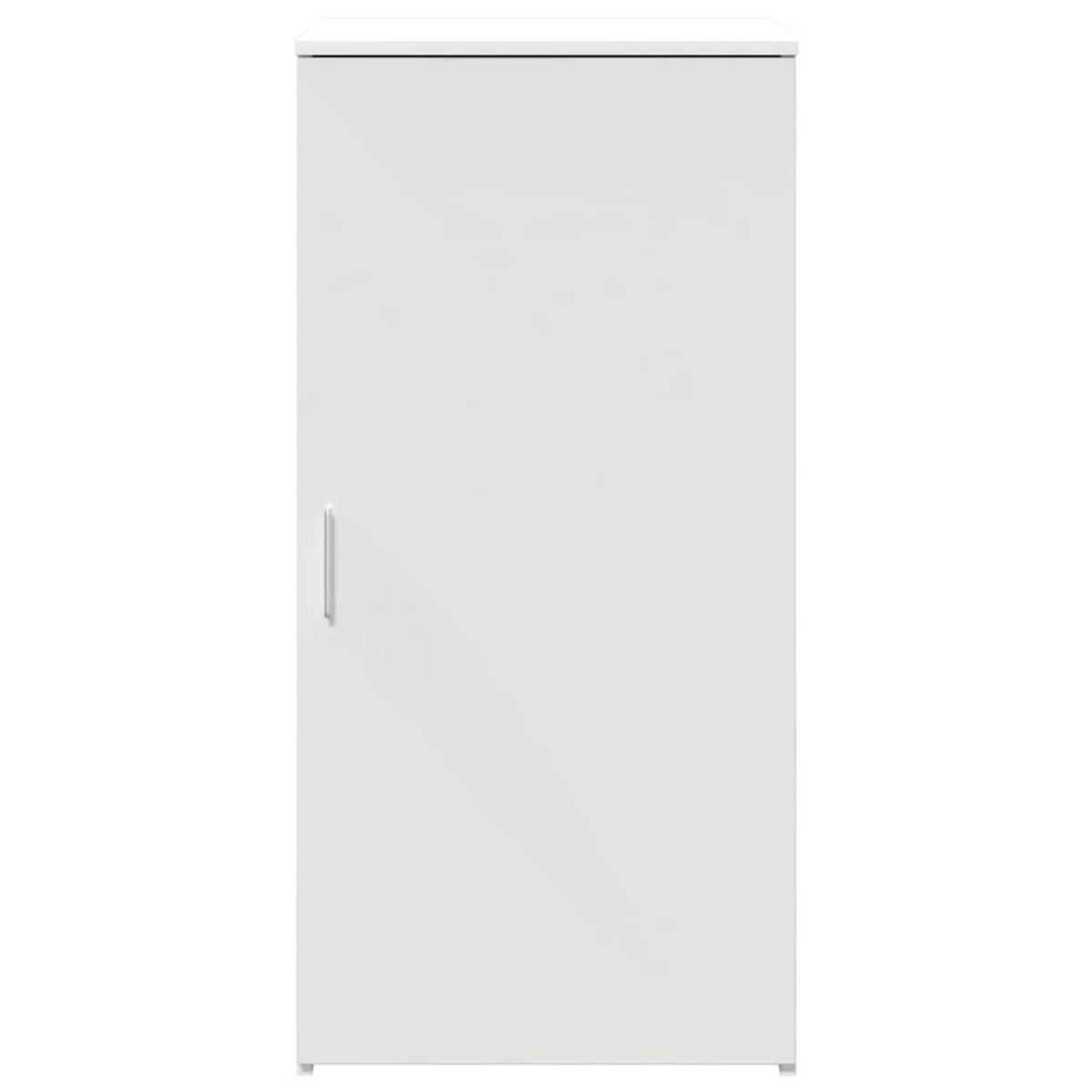 LAGERSCHRANK Weiss 50/45/103,5 Cm Holzwerkstoff - Weiß, Holzwerkstoff (45/103.5/50cm) - vidaXL