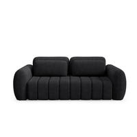 SCHLAFSOFA mit Bettkasten Premium Schwarz - Schwarz, Holz/Holzwerkstoff (266/95/110cm) - Furnisell