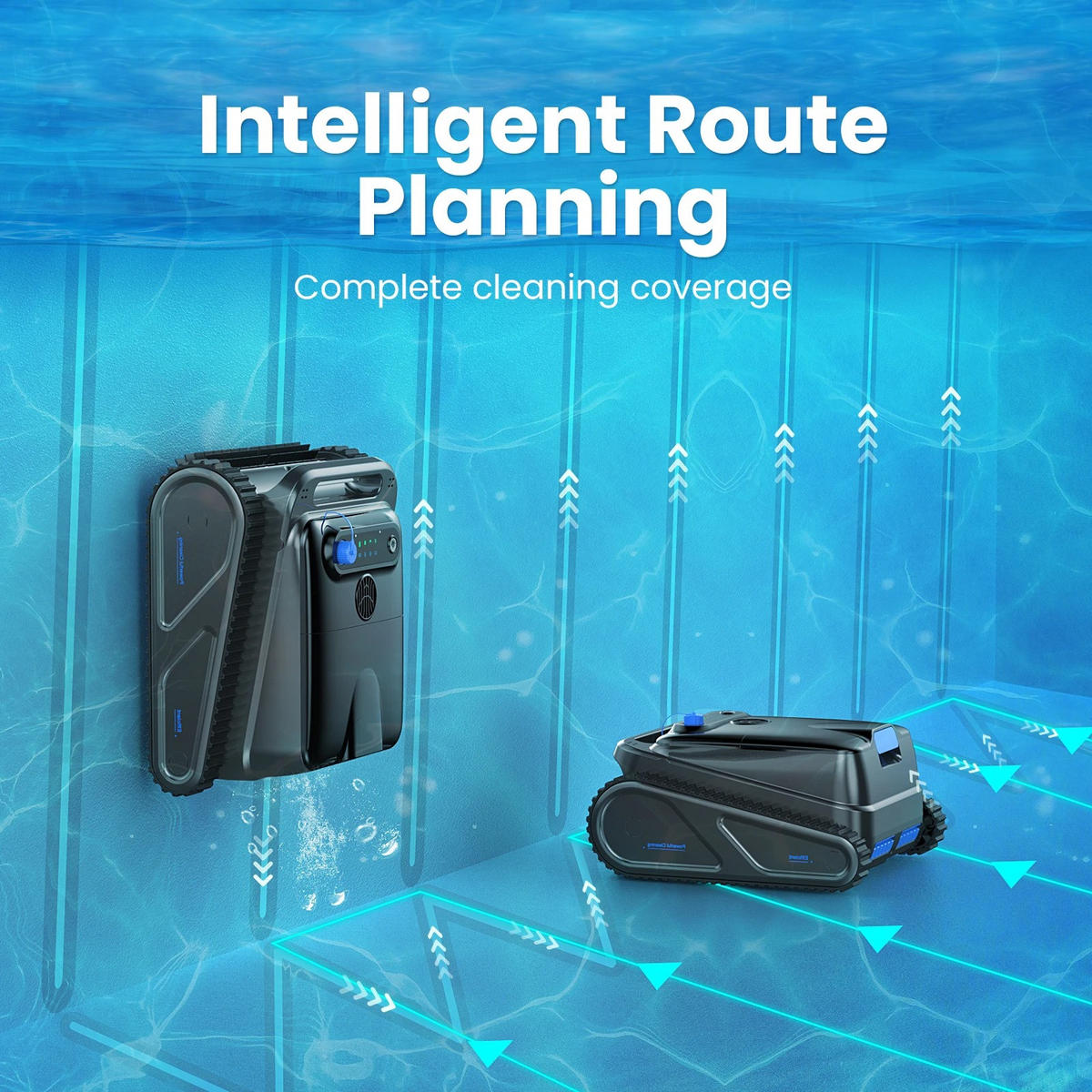 POOLROBOTER Y50S, 185 m² Reinigung - Schwarz, Kunststoff (33/33cm) - Kaket