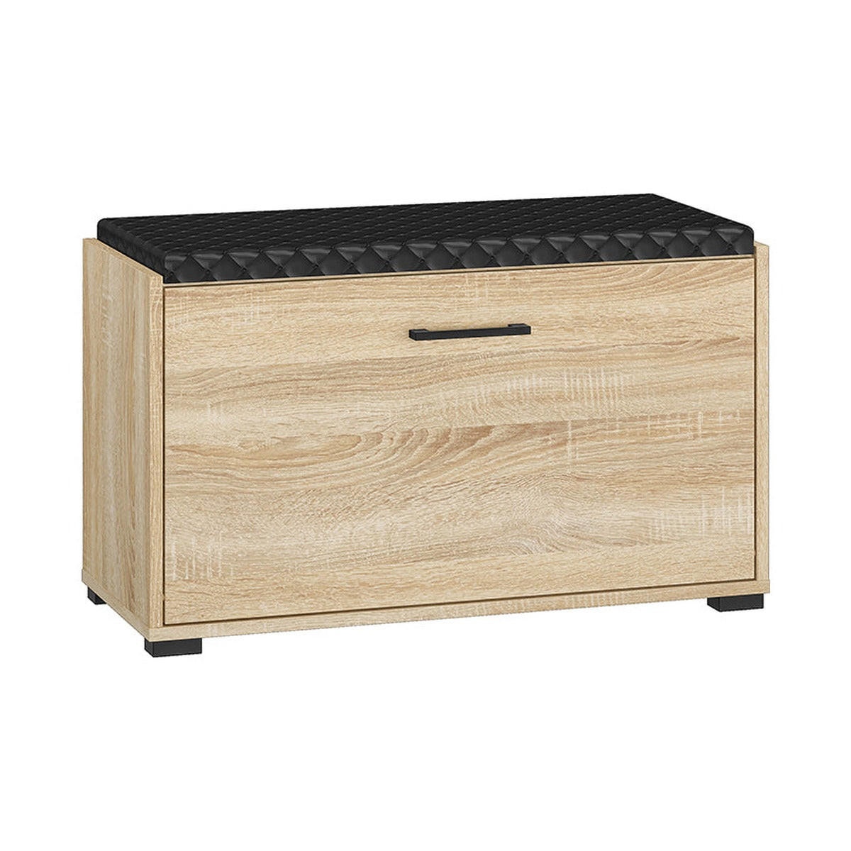 hi-markt Schuhschrank Sonoma Eiche 80x48x34 cm