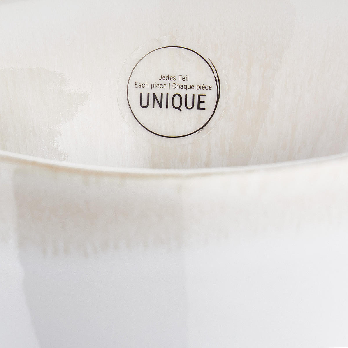 SCHALE (4er Set) Atlantis - Beige, Keramik (16/16/9cm) - Butlers