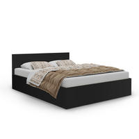 BETT Schwarz ALDO Mit Bettkasten 160x200 cm - Schwarz, Textil (160/200cm) - Sepro Meble