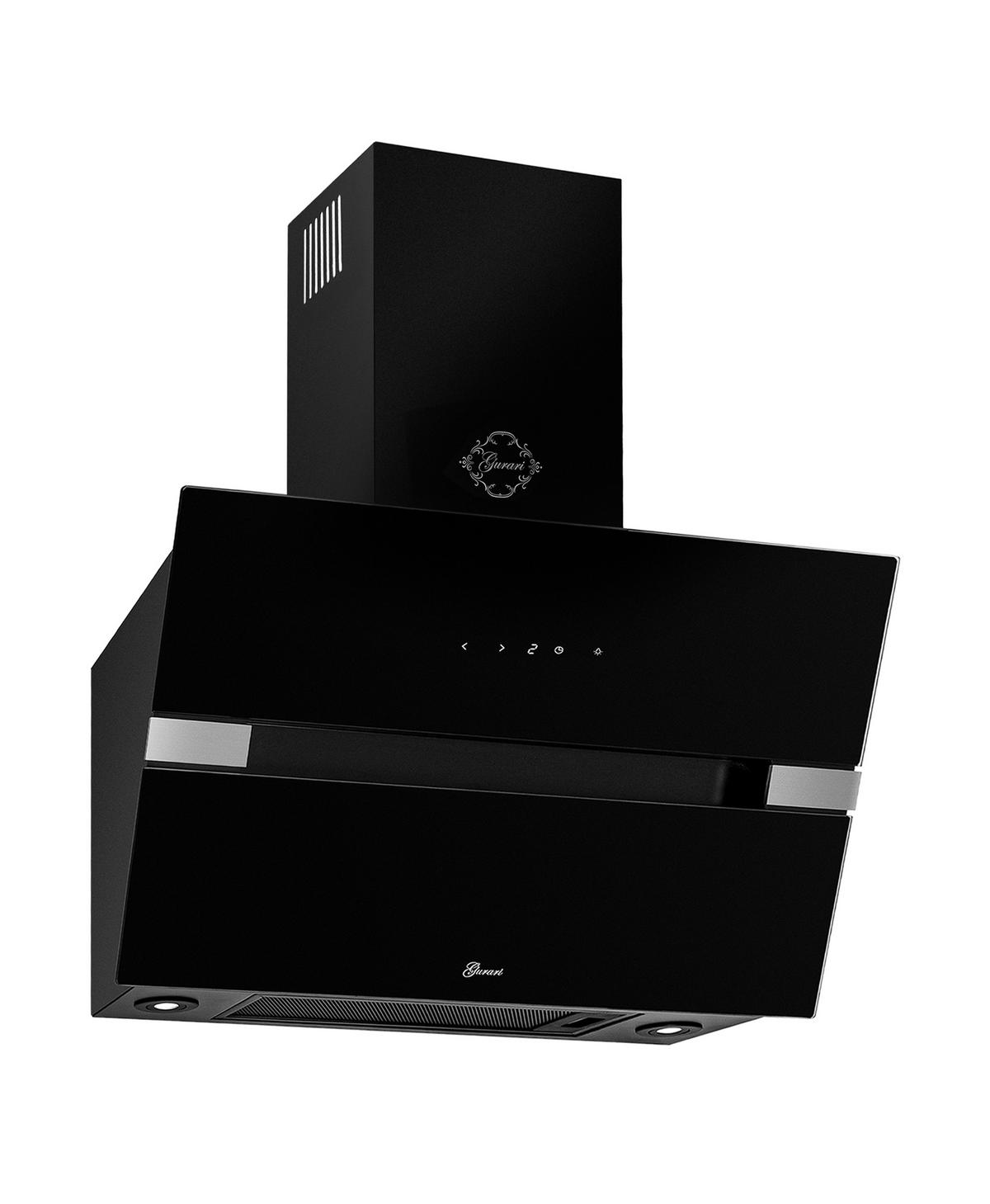 DUNSTABZUGSHAUBE GCH 970 BL 60 Diamond 60 cm Dunstabzugshaube - Schwarz, Metall (60/135/34cm) - Gurari