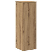 PFLANZENSTÄNDER Artisan-Eiche 33/33/100 Cm Holzwerkstoff - Hellbraun, Holzwerkstoff (33/100/33cm) - vidaXL
