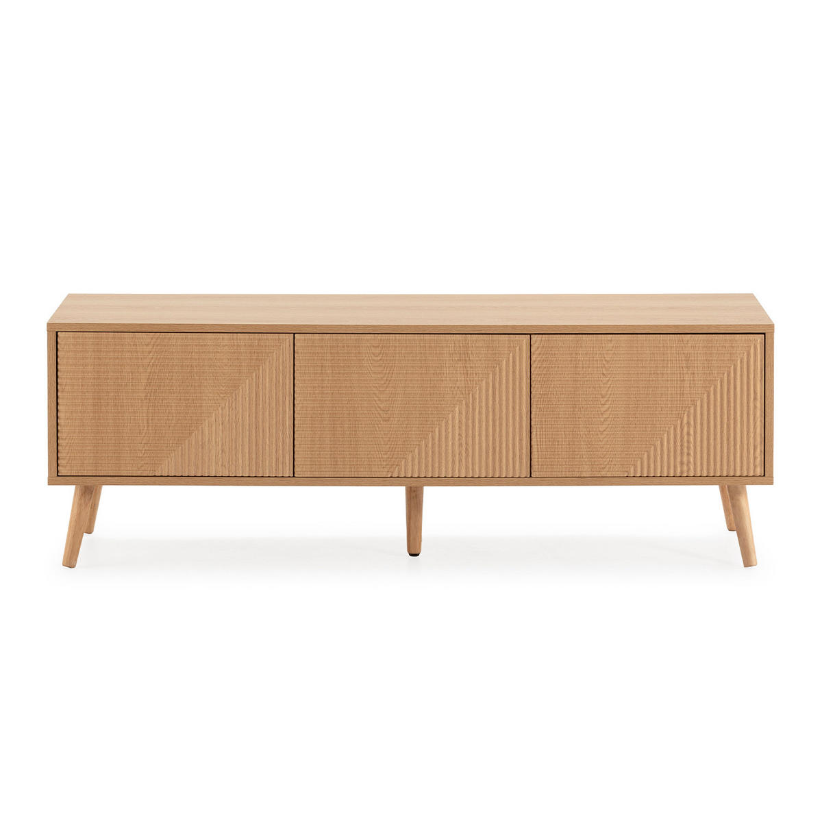 TV-ELEMENT Telmo 3 türen Eichenfarbe 130 cm - Honigeiche, Holzwerkstoff (130/45/40cm) - VS Venta-stock