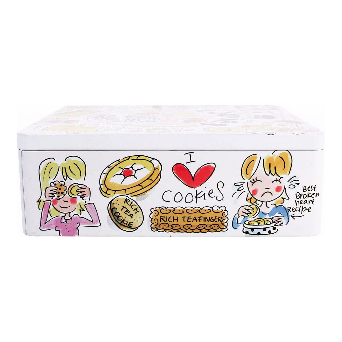 DOSE Kekse in Bunt - 21,7 x 7,5cm - Multicolor, Metall (21.7/7.5/21.7cm) - Blond Amsterdam