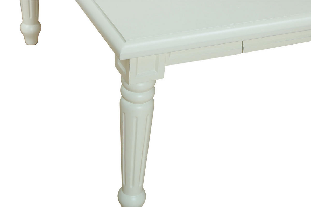 COUCHTISCH 100x100 cm mit 1 Schublade - Weiß, Holzwerkstoff (100/100/45cm) - ebuy24