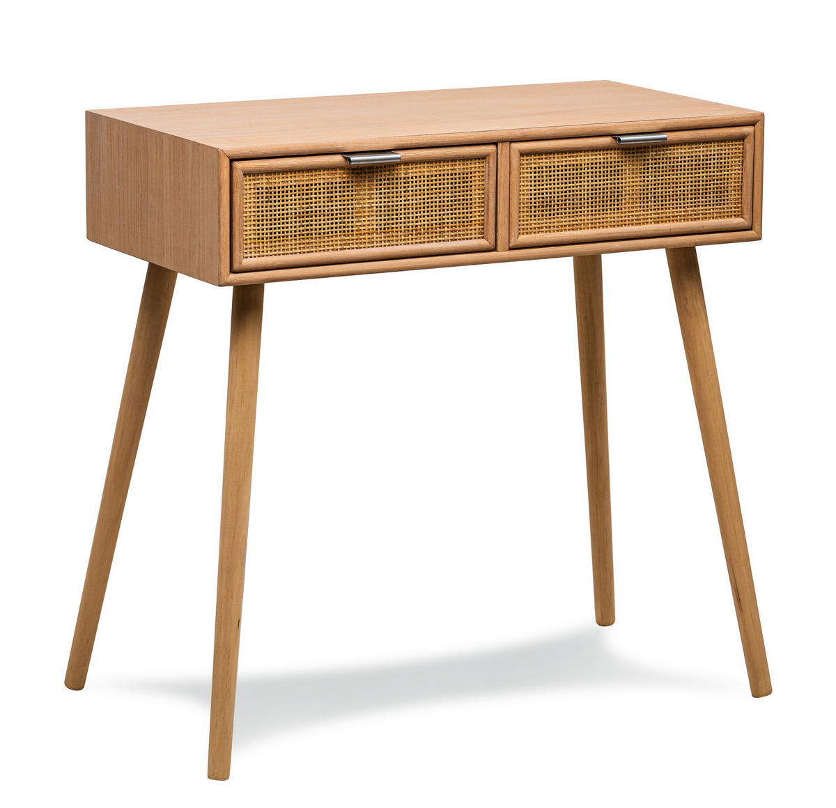 KONSOLENTISCH Rechteckig Braun 80 x 42 x 79 cm - Braun, Holz (42/80/79cm) - Nordlys