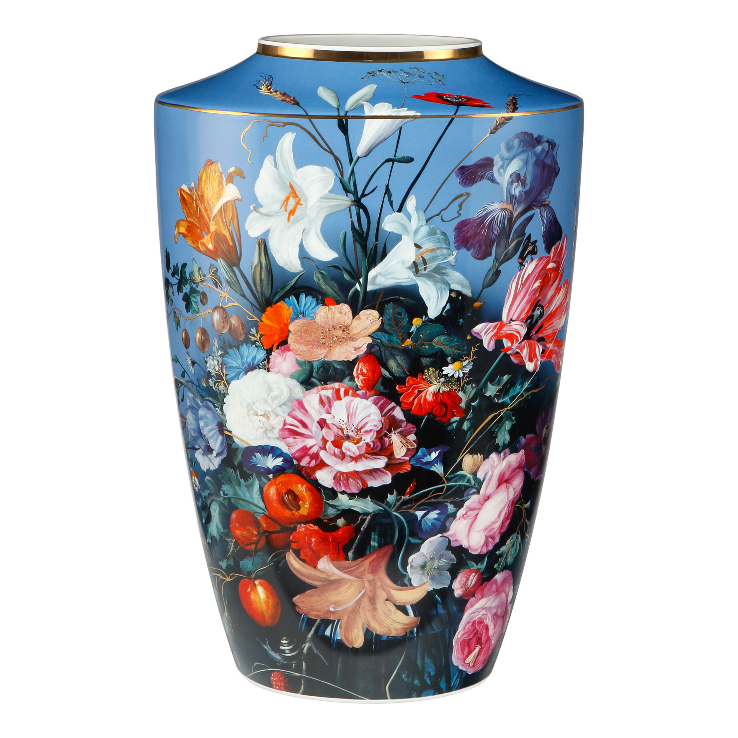 VASE Jan Davidsz de Heem - Sommerblumen, Porzellan, Bunt, 41 cm - Multicolor, Keramik (41cm) - Goebel