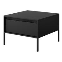 COUCHTISCH SENSATO 68 cm Schwarz - Schwarz, Holzwerkstoff (68/68/48.4cm) - MASSENO
