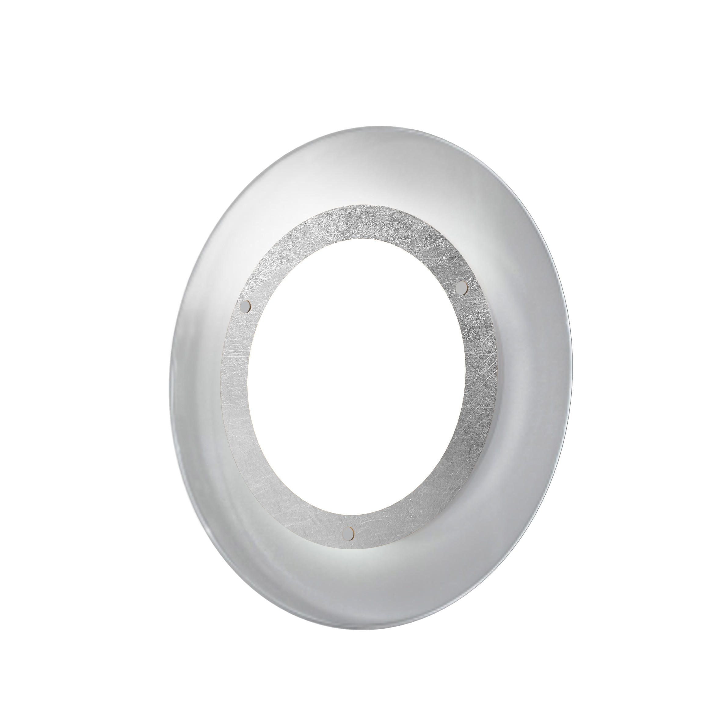 Lumicom Led-Deckenleuchte Silber 35x7x35 cm