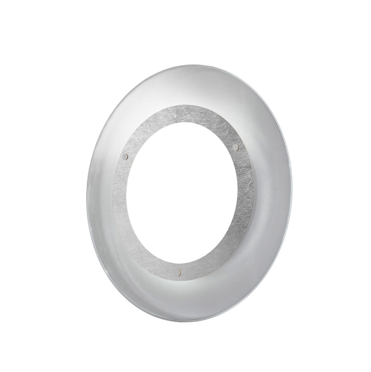 LED-DECKENLEUCHTE - Silberfarben, Metall (35/35/7cm) - Lumicom