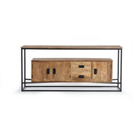 SIDEBOARD aus Mangoholz - Braun, Holz (40/80/180cm) - Giner y Colomer