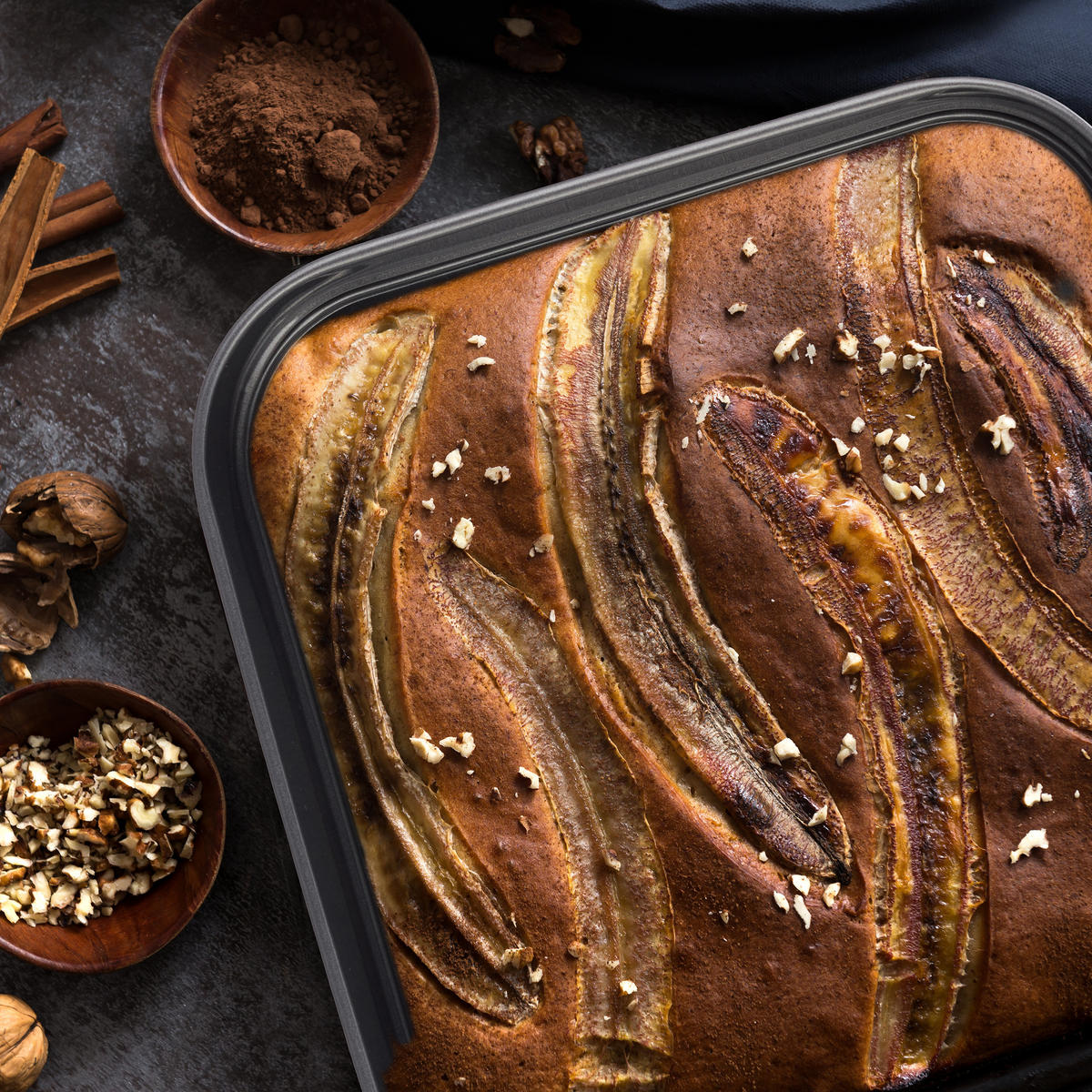 SÚPRAVA foriem na pečenie - antracitová, kov - Relaxdays