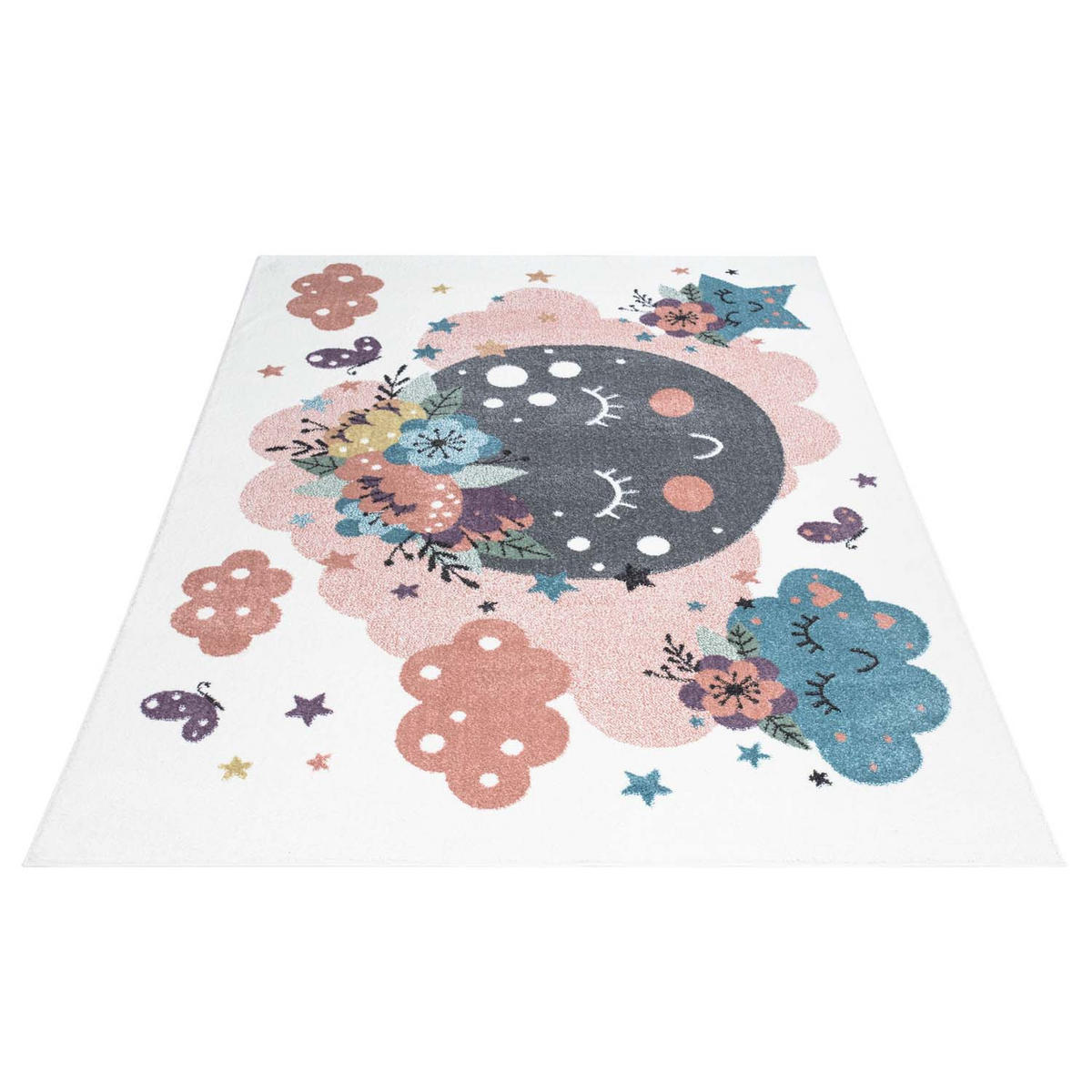 KINDERTEPPICH Anime 917 Creme 190x280 cm - Multicolor/Creme, Textil (190/280cm) - carpet city