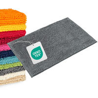 BADEMATTE PARIS - Grau, Textil (70/120cm) - WohnDirect