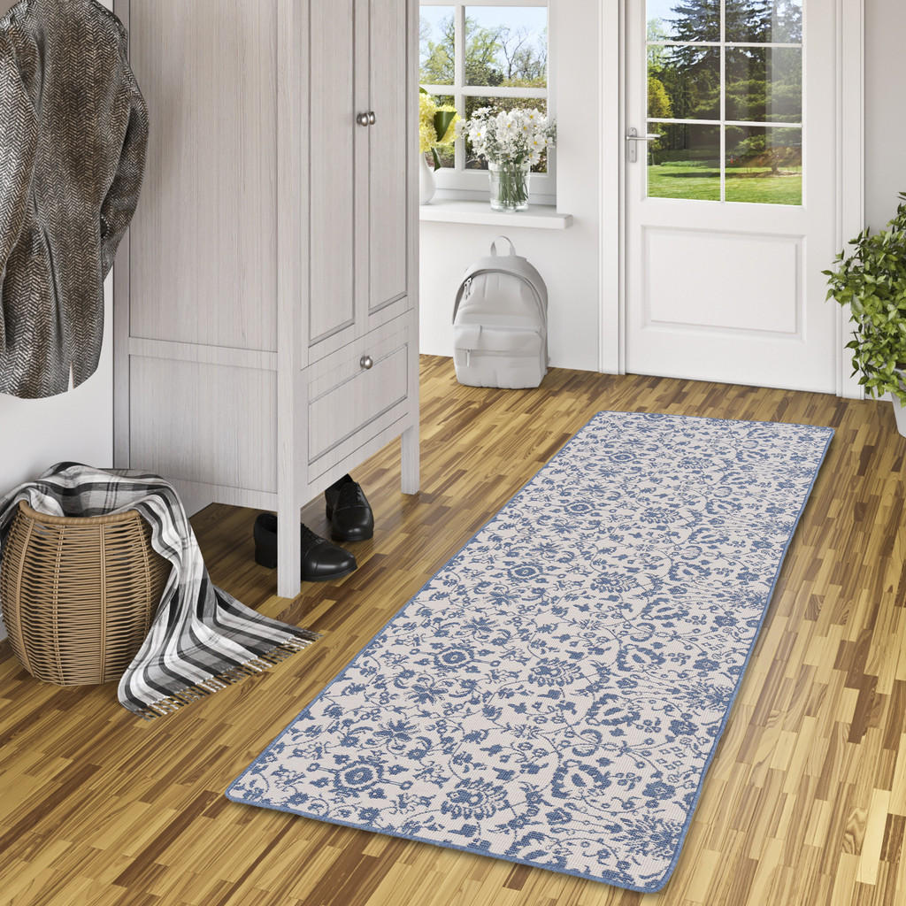 Thumbnail - Snapstyle In-, Creme, Textil, 80x320 cm, Teppiche & Böden, Teppiche, Outdoorteppiche
