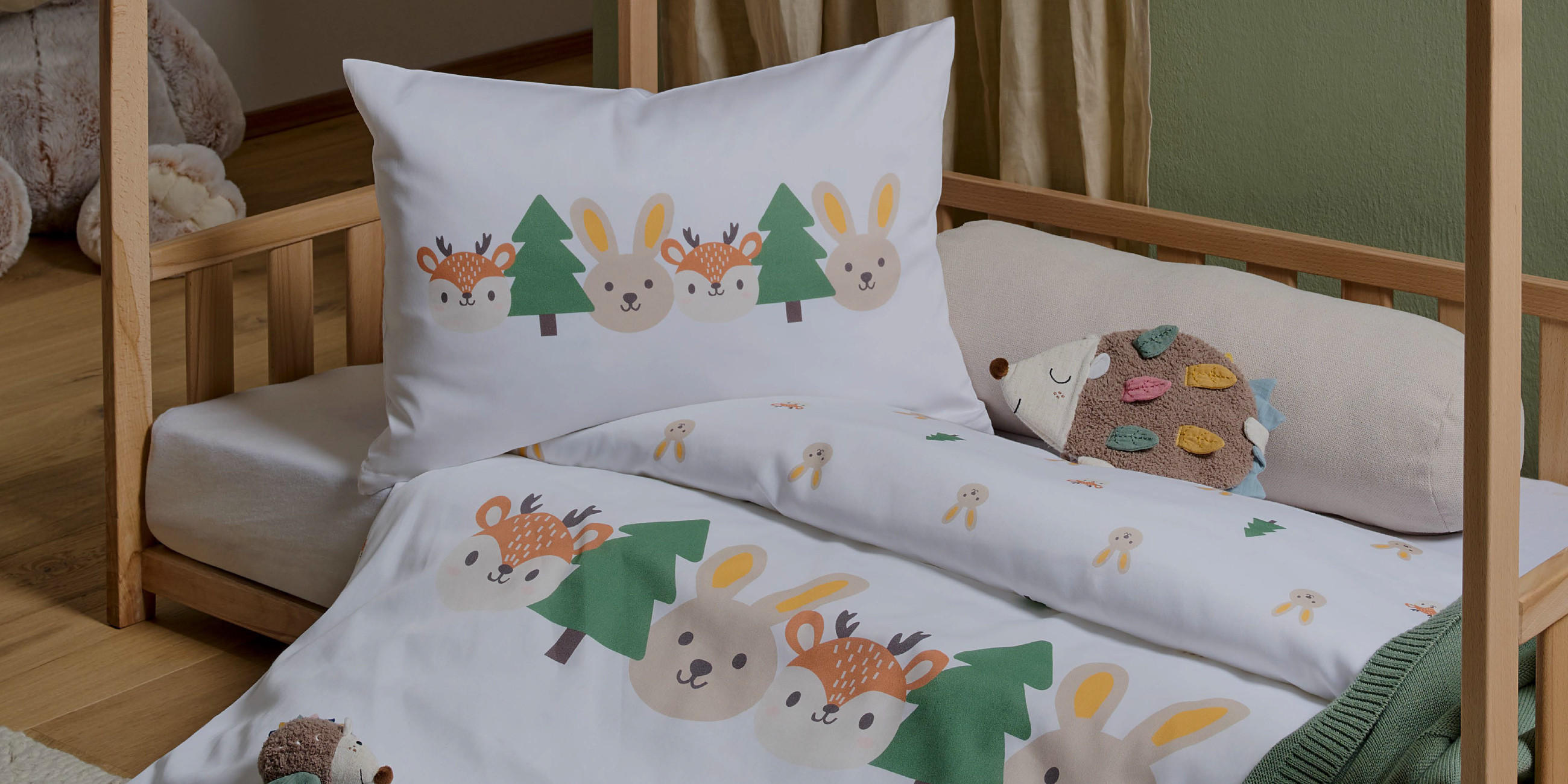 Babytextilien Waldtiere