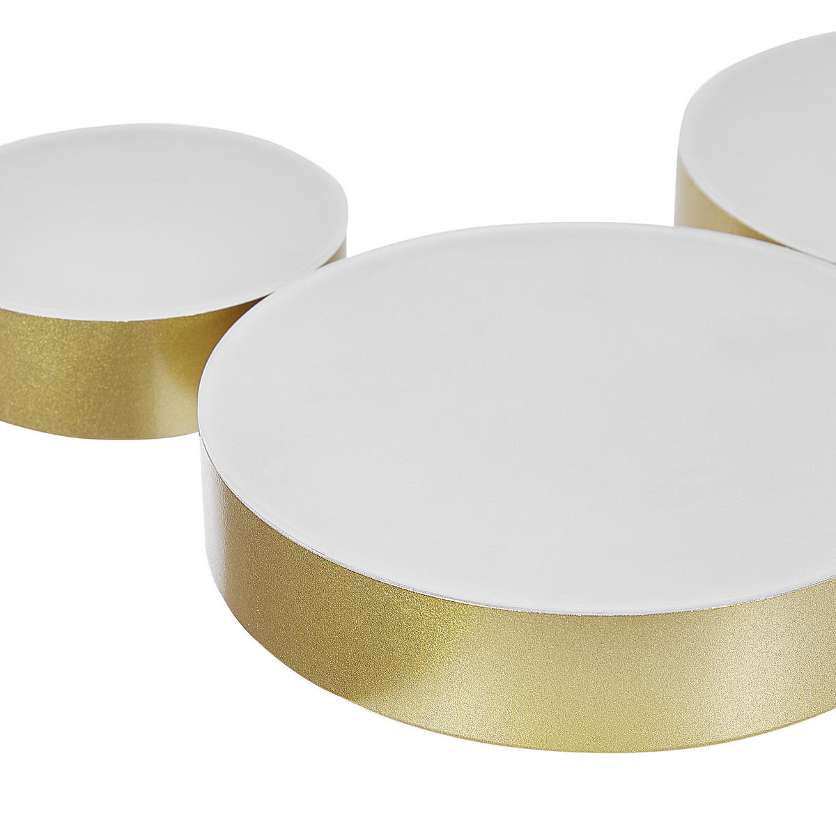 DECKENLEUCHTE Luga 20/54/3 cm - Goldfarben, Metall (20/54/3cm) - Beliani