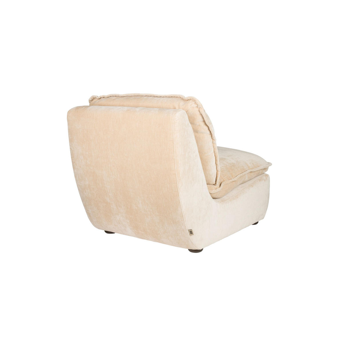 SESSEL Radley Beige - Beige, Kunststoff (82/83/100cm) - Dutchbone