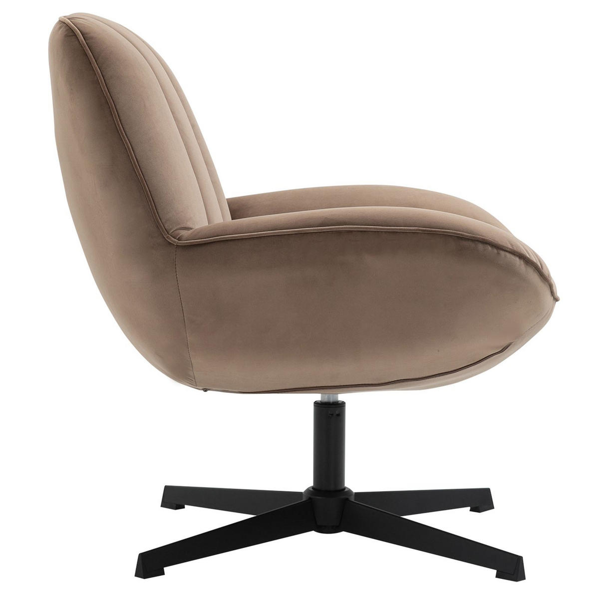 SESSEL TINOS - Braun, Textil (72/78/75cm) - CARO-Möbel