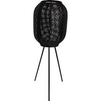 LATERNE Macy - Schwarz - 32/32/88 cm - Schwarz, Metall (32/88/32cm) - Lesli Living