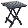 CAMPTISCH Adige klappbar 43/45/50 cm - Anthrazit, Kunststoff (43/45/50cm)
