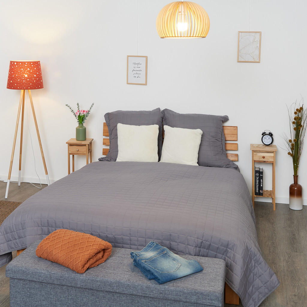 Thumbnail - Relaxdays 2Xtelefontisch, Hellbraun, Holz, Holzwerkstoff, 25x60x25 cm, Wohnzimmer, Wohnzimmertische, Beistelltische
