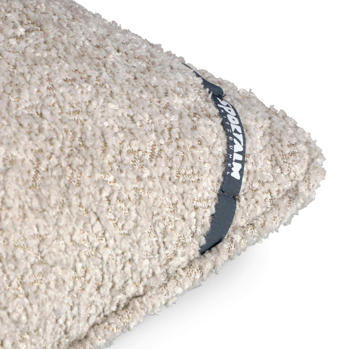 ZIERKISSENHÜLLE SOFT BOUCLÈ - Sandfarben, Textil (45/45cm) - Sportalm Kitzbühel