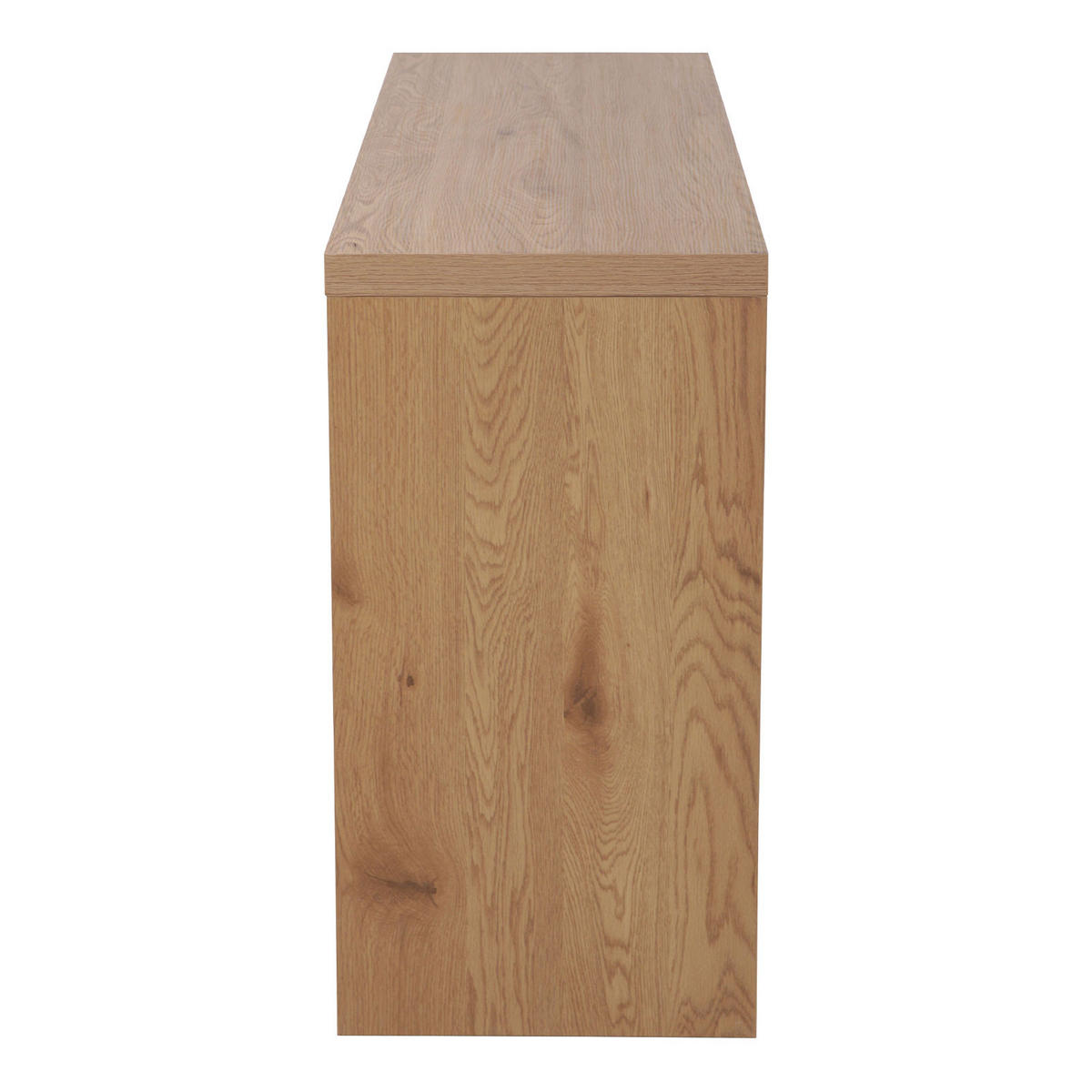 SCHREIBTISCH ANGULAR Eiche-Optik - Braun, Holzwerkstoff (120/40/76cm) - SVITA
