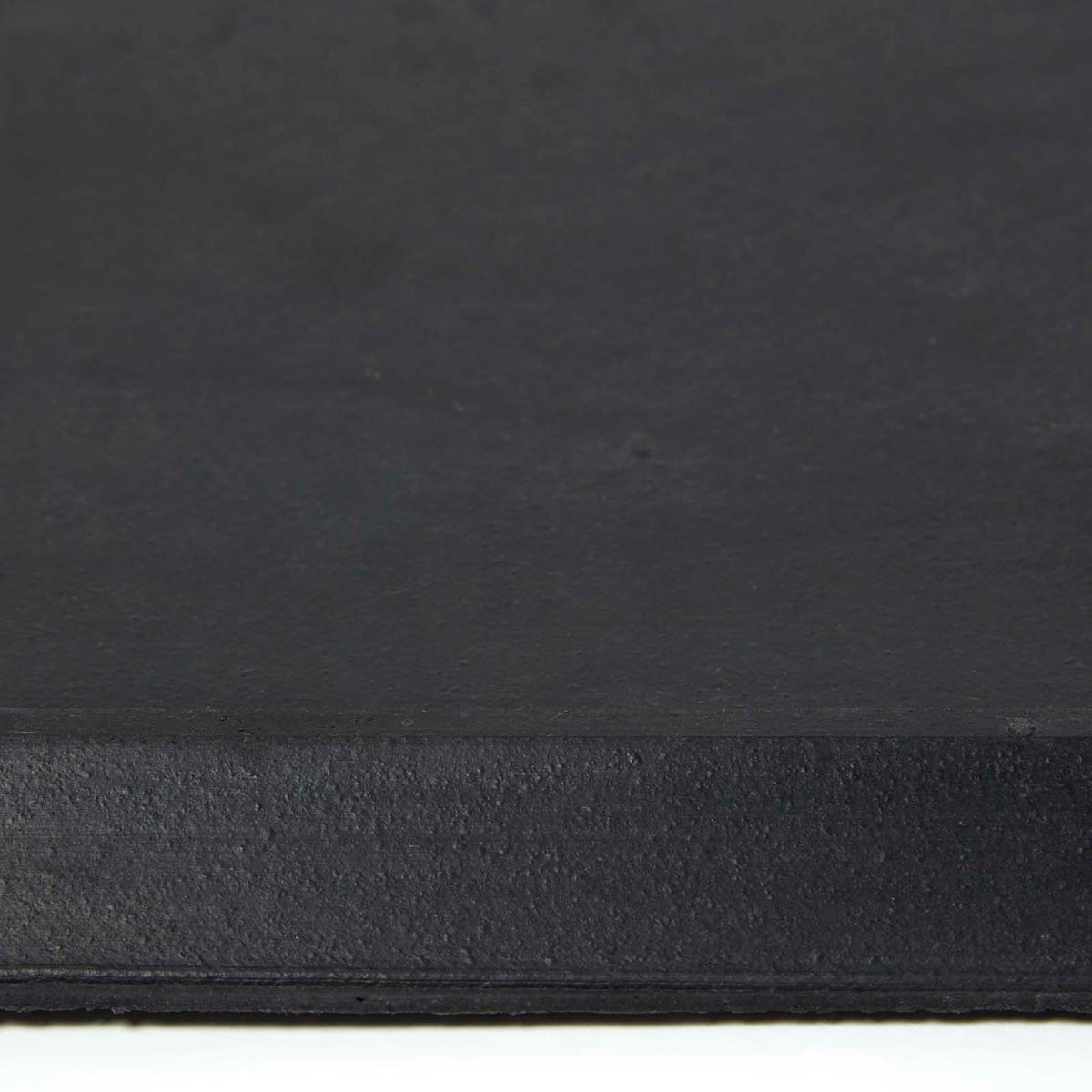 FUSSMATTEN-UNTERLAGE – Gummi, 50/81 cm - Schwarz, Naturmaterialien (50/81cm) - Homescapes