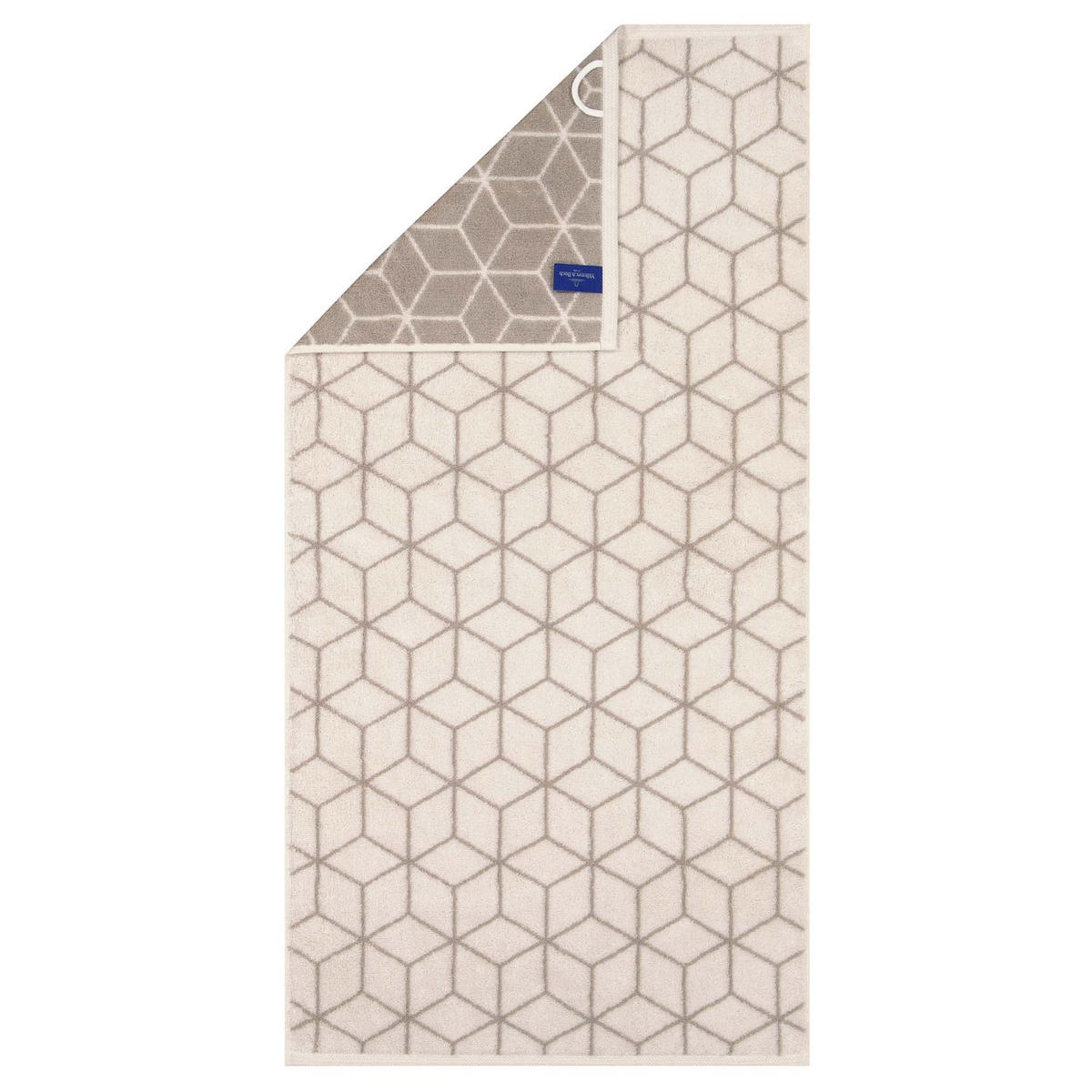 HANDTUCH Unisex Carré Beige Baumwolle 10er Pack - Beige, Textil (60/120cm) - Villeroy & Boch