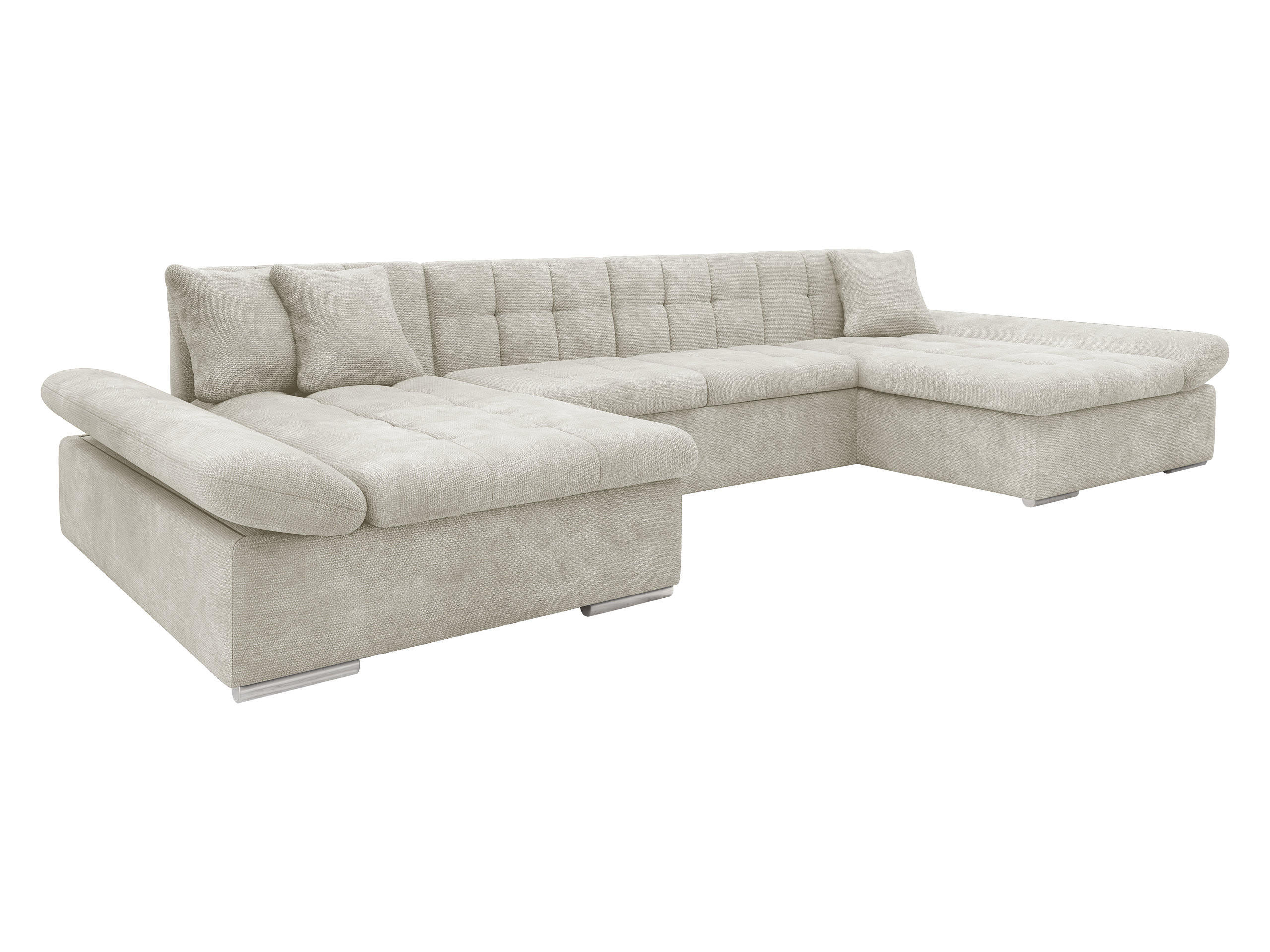 Mirjan24 Wohnlandschaften Beige 360x75x160 cm