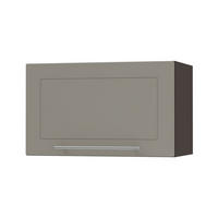 KLAPPHÄNGESCHRANK Kvantum W4B/60 Beige Matt / Lava Matt 60 / 32,5 / 36cm - Dunkelgrau/Beige, Holz/Holzwerkstoff (60/36/32.5cm) - Feldmann-Wohnen