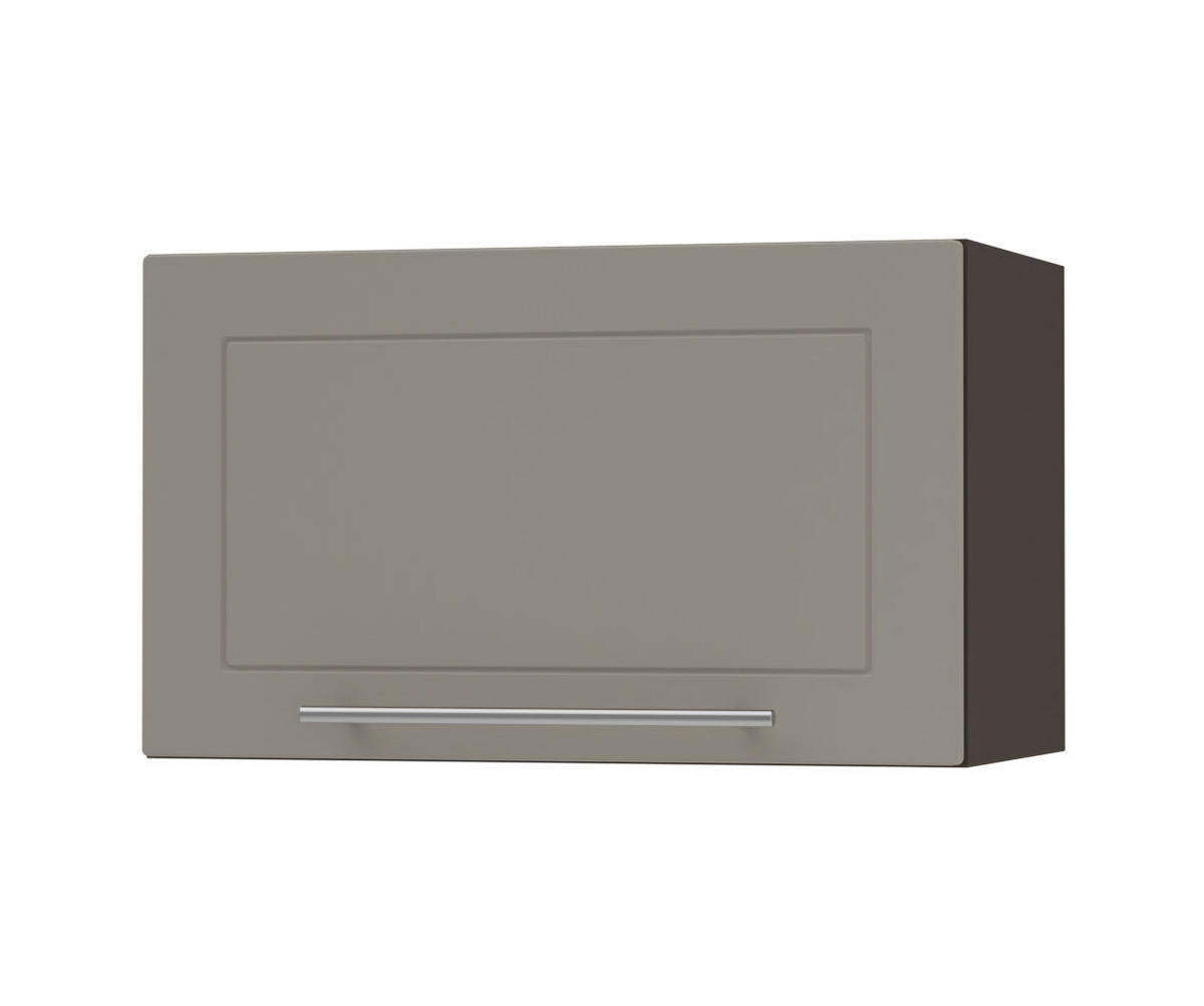 KLAPPHÄNGESCHRANK Kvantum W4B/60 Beige Matt / Lava Matt 60 / 32,5 / 36cm - Dunkelgrau/Beige, Holz/Holzwerkstoff (60/36/32.5cm) - Feldmann-Wohnen