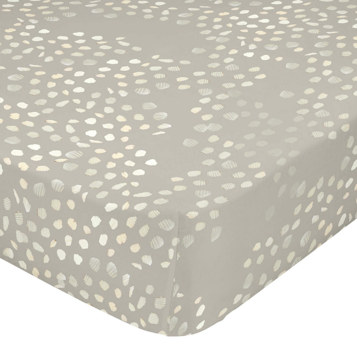 SPANNBETTTUCH light 140x200x32 cm mehrfarbig - Multicolor, Textil (140/200cm) - Happy Friday