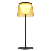 LED TISCHLEUCHTE Mariam Gelb - Gelb, Metall (13/13/34cm) - Globo Lighting