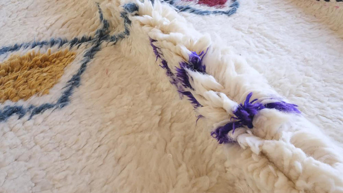 BERBERTEPPICH aus reiner Wolle 245x 275 cm - Multicolor, Naturmaterialien (245/275cm) - AFK Living