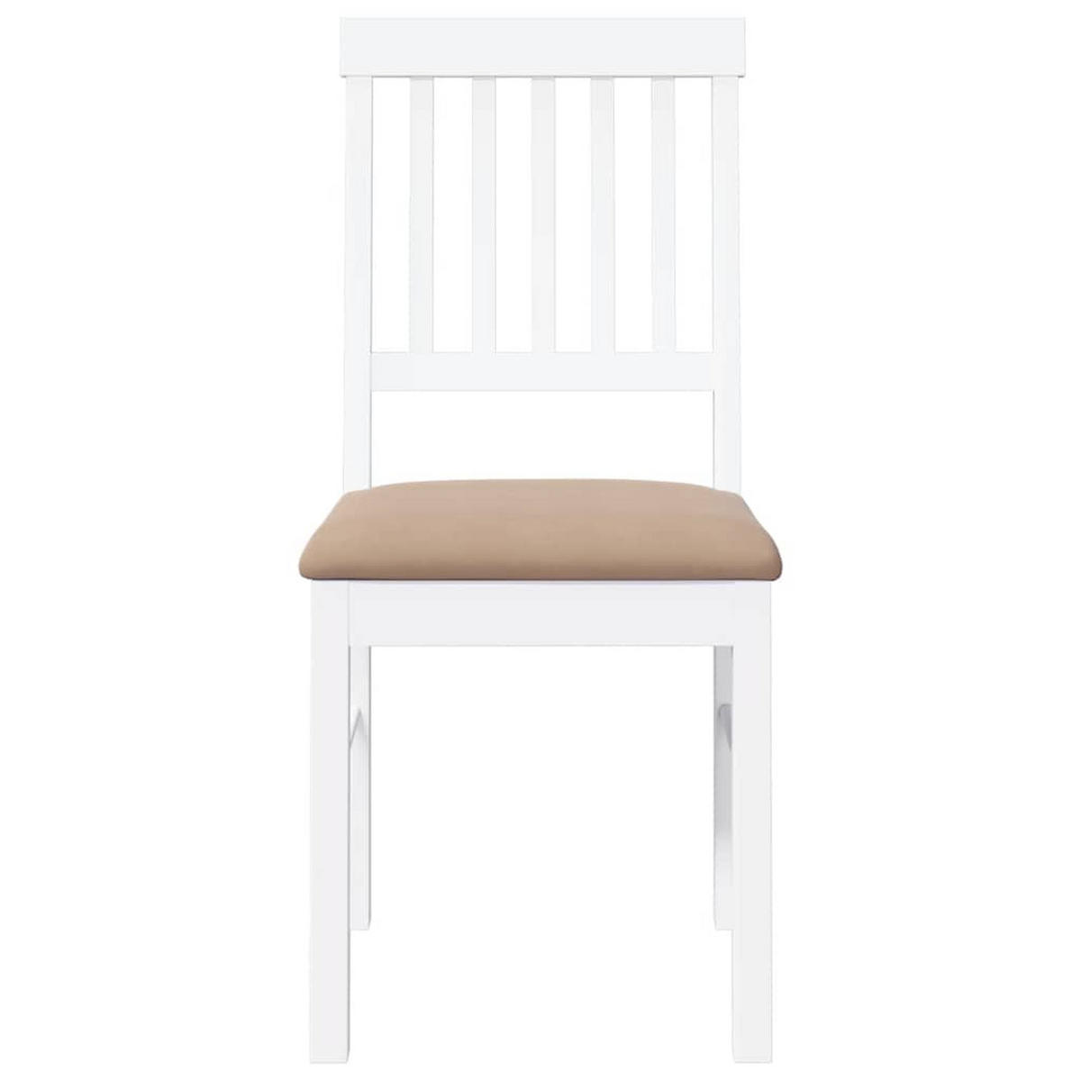 STUHL-SET 2 Stk Schildhain 42.5/90/44.5 cm - Weiß, Holz (42.5/90/44.5cm) - ZMH