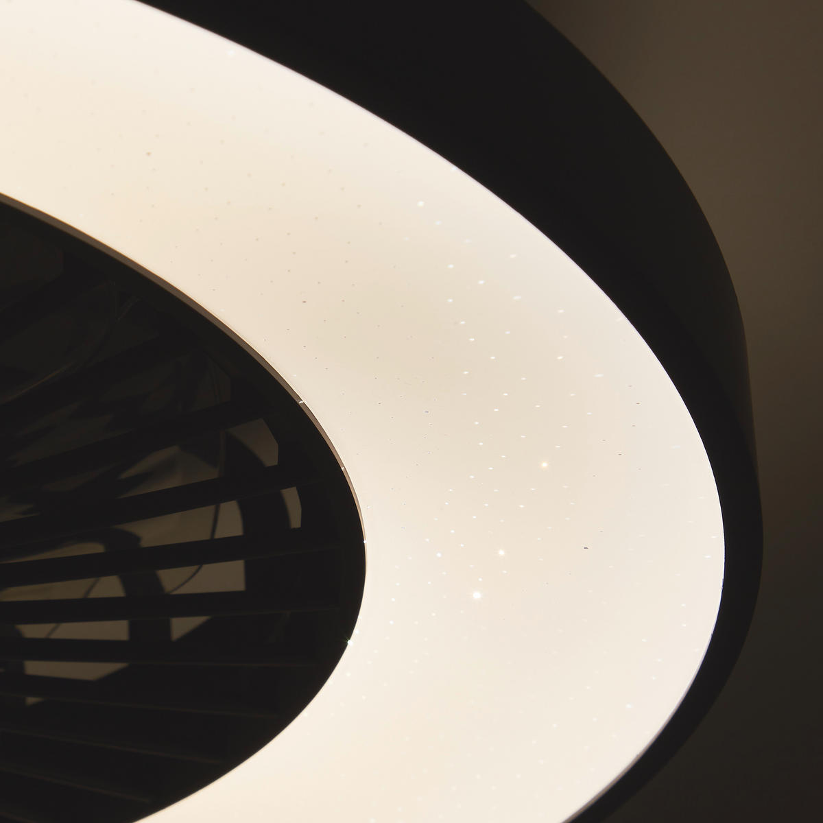 LED DECKENLEUCHTE Mazzaro Schwarz 57,6/57,6/14,8 cm - Schwarz, Kunststoff (57.6/57.6/14.8cm) - Brilliant