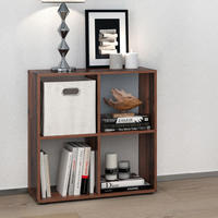 RAUMTEILER Tetra Antikholz 72.6 x 72 cm - Alteiche, Holzwerkstoff (72.6/72/29cm) - Vicco