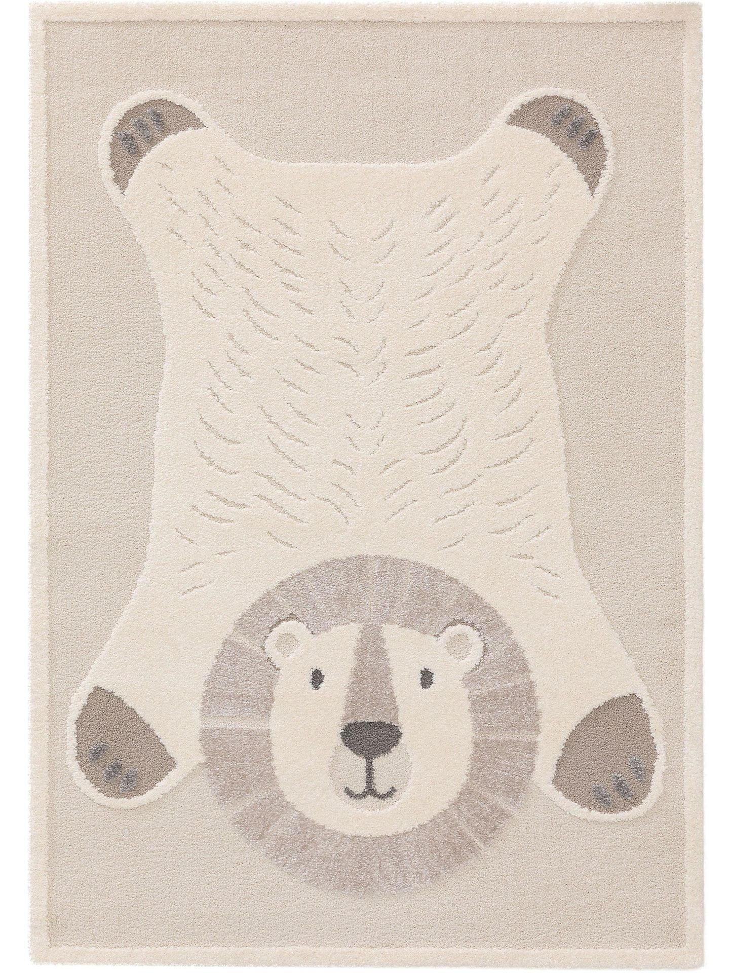 KINDERTEPPICH Eve Cream/Beige 80x150 cm - Beige, Kunststoff/Textil (80/1cm) - KUNSTLOFT