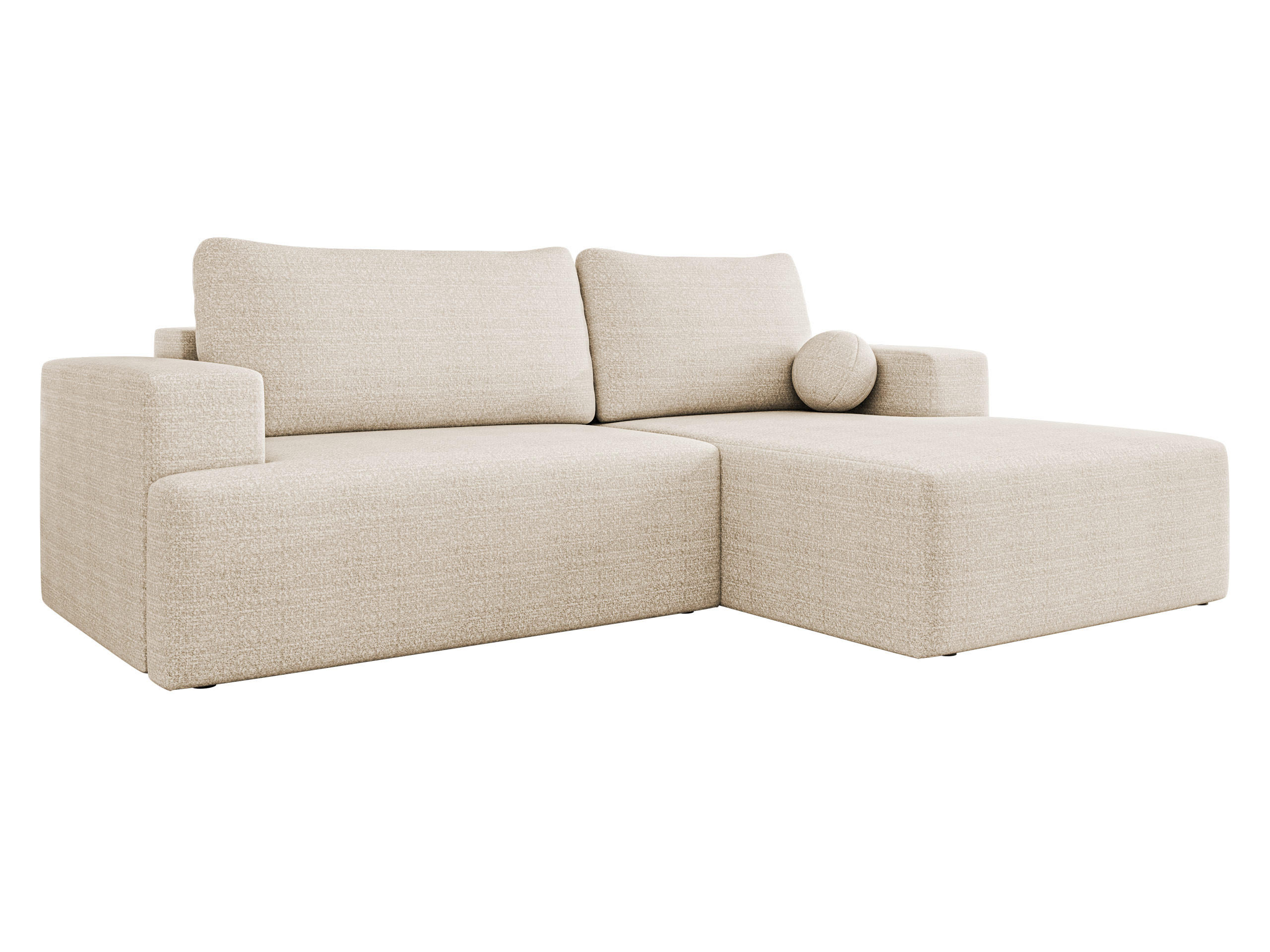 Mirjan24 Ecksofa Sand 266x163 cm