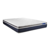 MATRATZE Actiflex confort Taschenfederkern und Memory-Schaum 200 x 200 cm h2 - Weiß, Textil (200/200cm) - ACTISOM