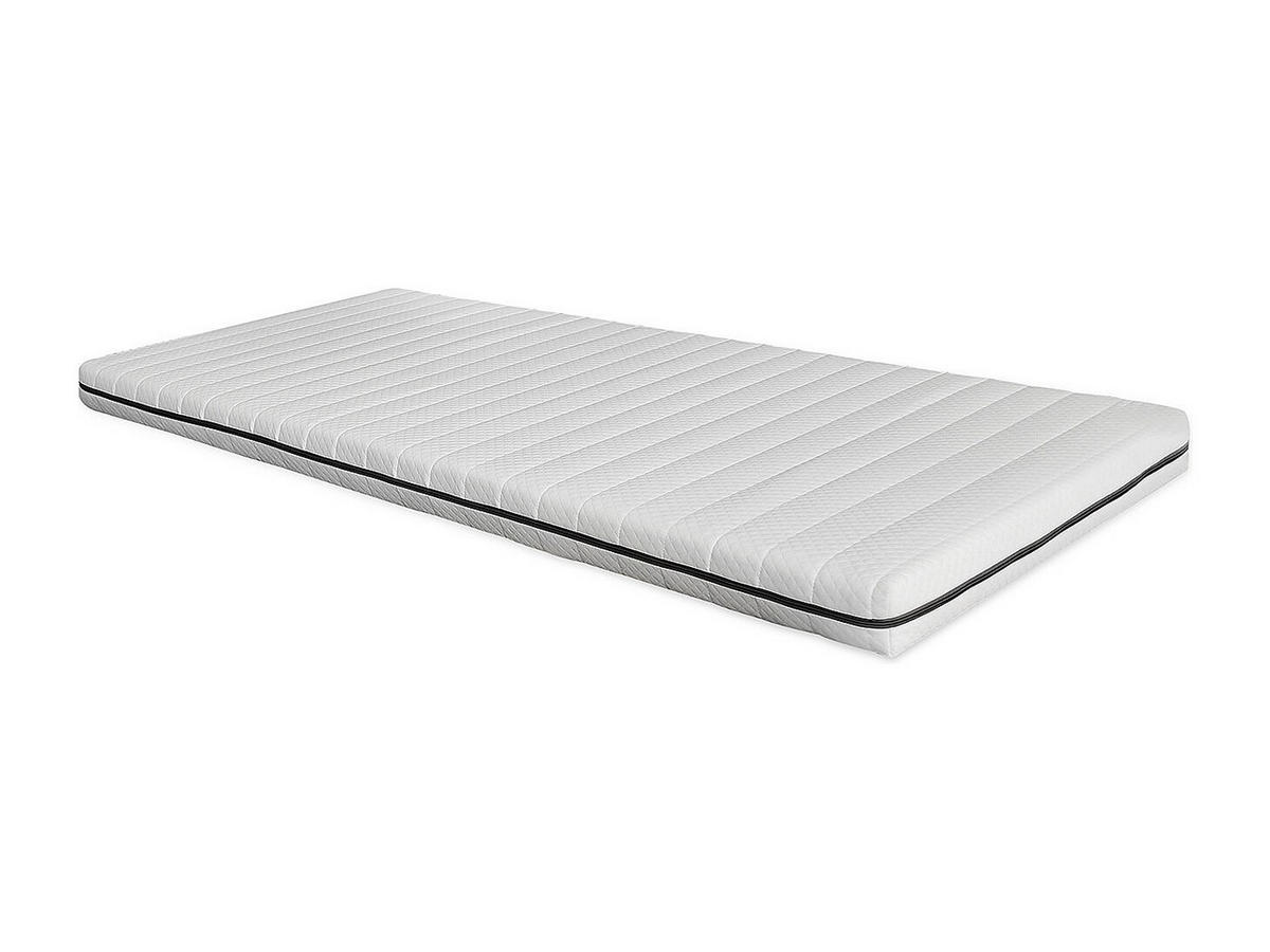 STANDARDMATRATZE - 1 Person - Stoff - Weiß - - Weiß, Textil (90/190cm) - Vente-Unique