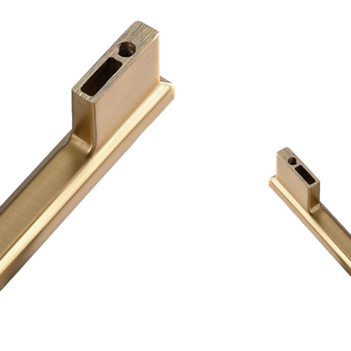 MÖBELGRIFF Gold 2er-Set 150x25 mm Zinklegierung - Goldfarben, Metall (1.2/2.5/15cm)