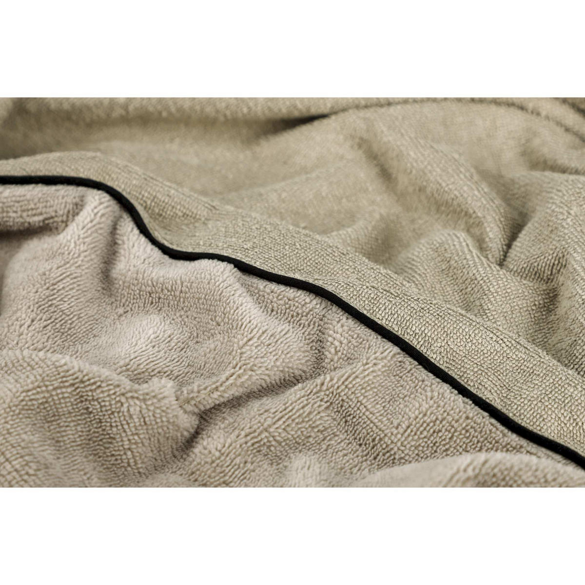 BADEMANTEL SELECT - Beige, Textil (XXLnull) - Schöner Wohnen
