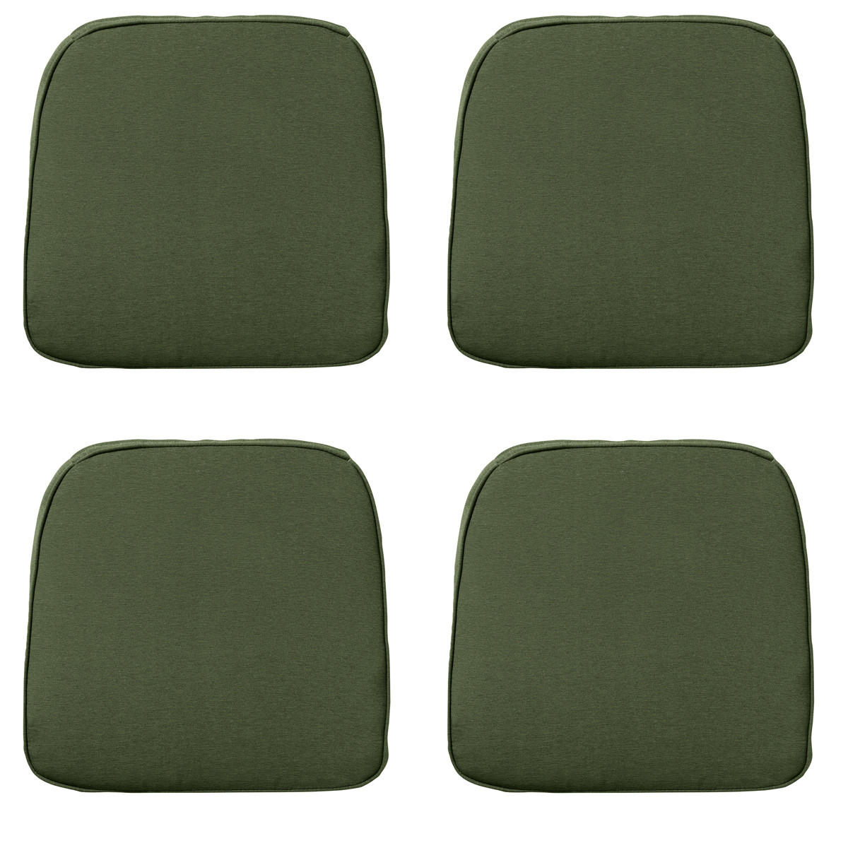 SITZKISSEN Panama 48/48 cm 4er-Set - Grün, Textil (48/5/48cm) - Madison